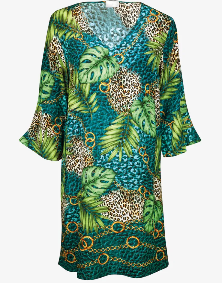 Charmline Jungle Jewels Tunic - Mangrove Forest Discount