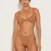 Hunza G Juno Bikini Set - Metallic Cocoa Best
