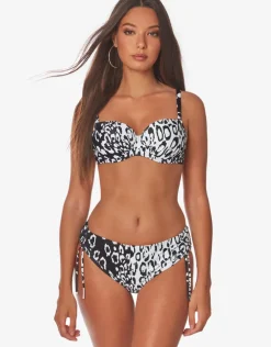 Roidal Kalina Underwired Bikini Set - Black and White Fashion