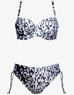 Roidal Kalina Underwired Bikini Set - Black and White Fashion