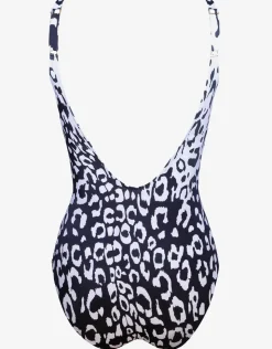 Roidal Kalina Wrap Swimsuit - Black and White Outlet