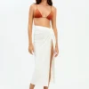 ViX Paula Hermanny Karen Midi Skirt - Off White Hot