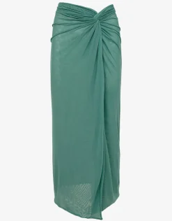 ViX Paula Hermanny Karen Midi Skirt - Seaglass Best