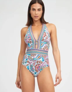 Nuria Ferrer Laia Plunge Swimsuit Sale