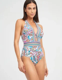Nuria Ferrer Laia Plunge Swimsuit Sale