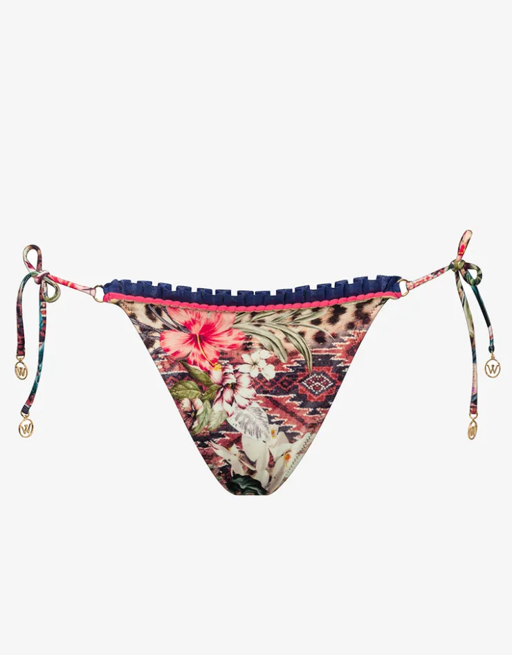 Watercult Leo Allures Tie Side Bikini Pant - Wild Tropics Online