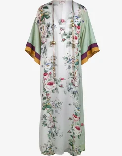 Maryan Mehlhorn Liaison Kaftan - Silver Rose Outlet