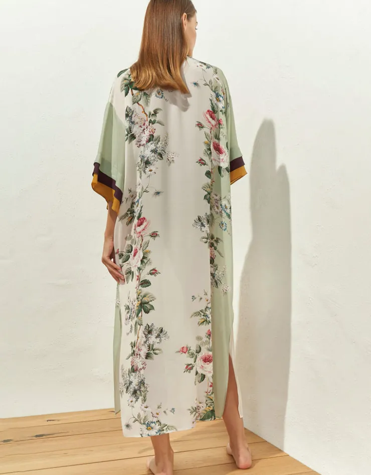 Maryan Mehlhorn Liaison Kaftan - Silver Rose Outlet
