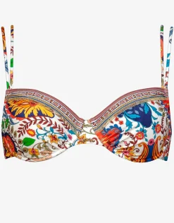 Maryan Mehlhorn Libertine Underwired Bikini Top Vibrant White Sale
