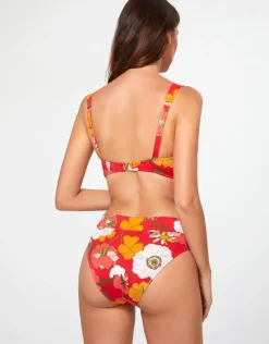 Nuria Ferrer Lilia Underwire Bikini Top - Red Discount