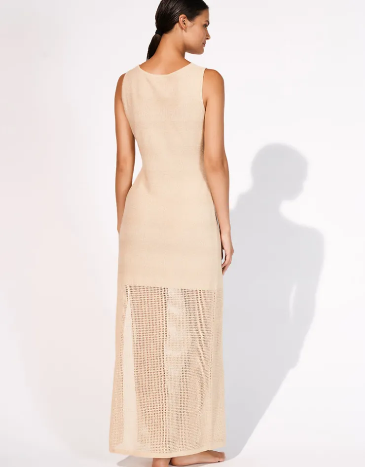 Maryan Mehlhorn Long Dress - Desert Sand New