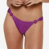 ViX Paula Hermanny Louise Mia Cheeky Bikini Pant - Purple Sale