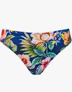 Lidea Lush Delight Bikini Pant - Hibiscus Indigo Outlet