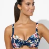 Lidea Lush Delight Underwired Bikini Top - Hibiscus Indigo Best