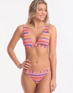 Banana Moon Macapa Finzo Longline Tri Bikini Top - Rose Sale