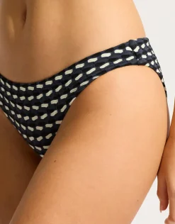 Seafolly Mala Hipster Bikini Pant - Black Hot