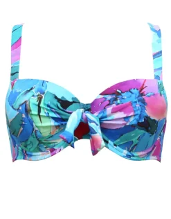 Nuria Ferrer Malena Balcony Bikini Top - Turquoise Online