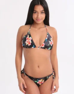 Banana Moon Mandalay Mino Tri Bikini Top - Black Outlet