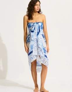 Seafolly Marbella Sarong - White Fashion