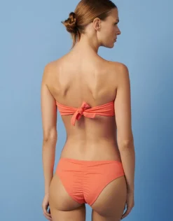 Paolita Marijani Nayla Multi Strap Bikini Bottom - Coral Outlet