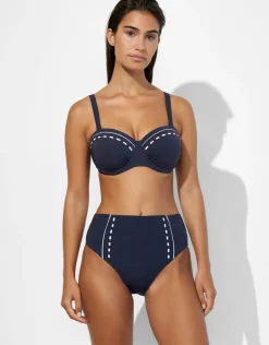 Lidea Marine Mindset High Waist Bikini Pant - Skipper Blue Online