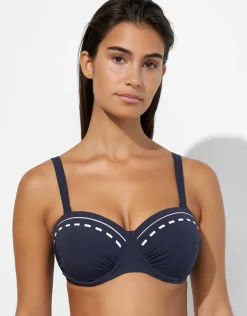 Lidea Marine Mindset Underwired Bikini Top - Skipper Blue Hot
