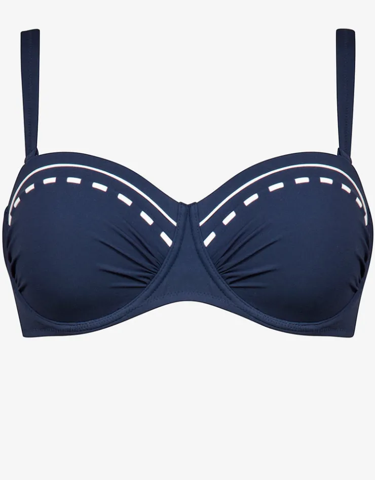 Lidea Marine Mindset Underwired Bikini Top - Skipper Blue Hot