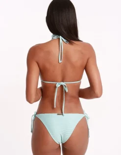 Heidi Klein Marseille V Padded Triangle Bikini Top - Aqua Best