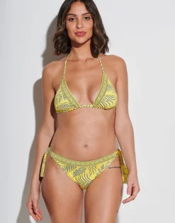 Tessy Martinica Tie Side Bikini Pant - Yellow Clearance