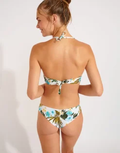 Banana Moon Maupiti Boro Bikini Top - White Print Discount