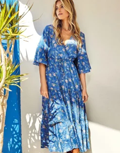 Iconique Maya Maxi Dress - Blue Best