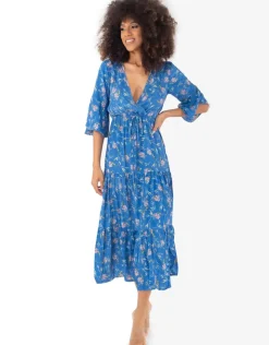 Iconique Maya Maxi Dress - Blue Best