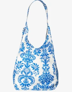 Iconique Maya Paisley Beach Bag - Multi Blue Clearance