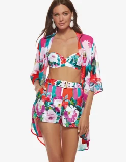 Roidal Melania Shorts - Floral Multi Hot