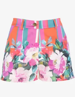 Roidal Melania Shorts - Floral Multi Hot