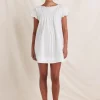 Peony Memoir Mini Dress - White Hot