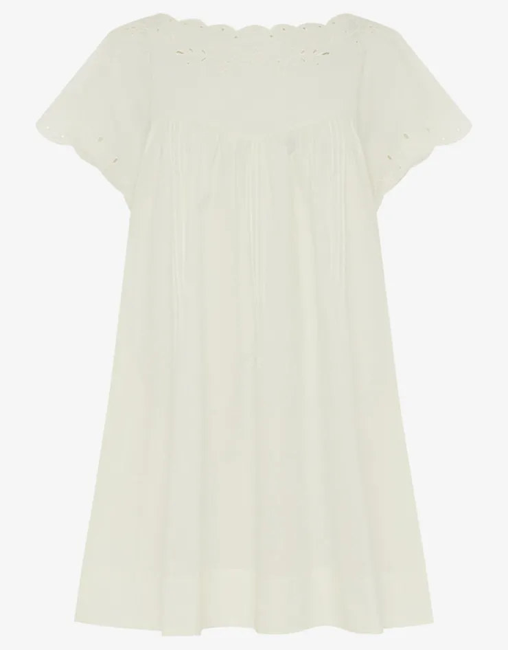 Peony Memoir Mini Dress - White Hot