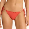 Sea Level Messina Tie Side Bikini Pant - Flame New