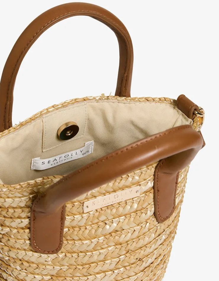 Seafolly Micro Tote Bag - Natural Clearance