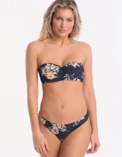Seafolly Mid Summer Brazilian Bikini Bottom - Indigo Discount
