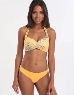 Seafolly Mid Summer Brazilian Bikini Bottom - Buttercup Outlet