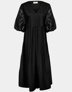 Watercult Midi Dress - Black Outlet