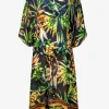Charmline Midnight Sounds Midi Tunic - Ethno Jungle Discount