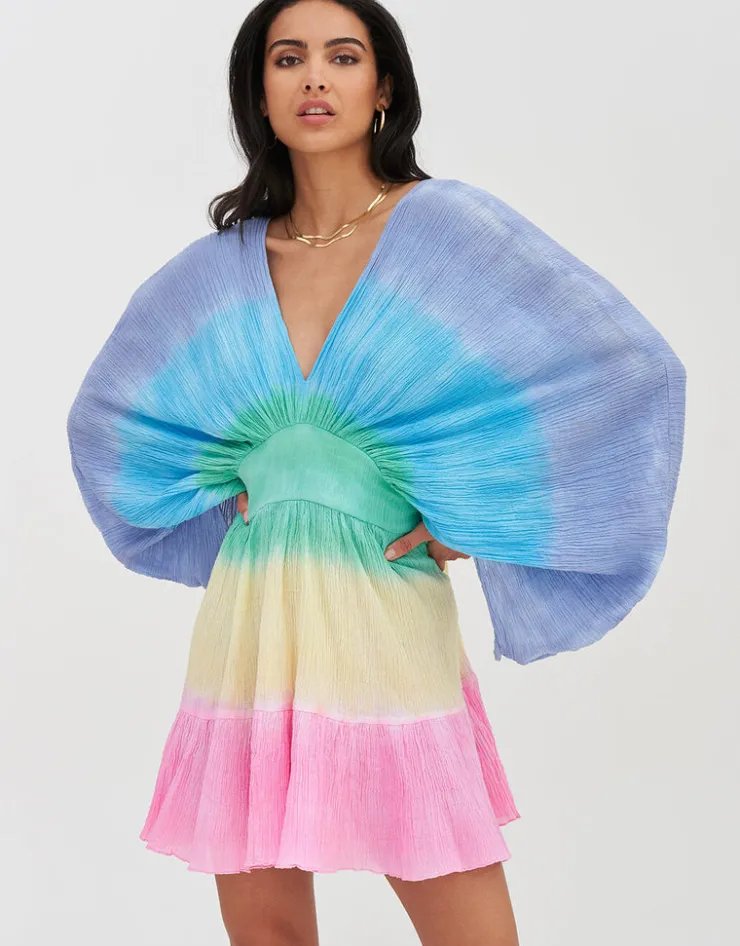Pitusa Mini Crinkle Clara Dress - Brights Outlet