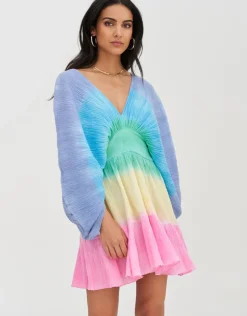 Pitusa Mini Crinkle Clara Dress - Brights Outlet