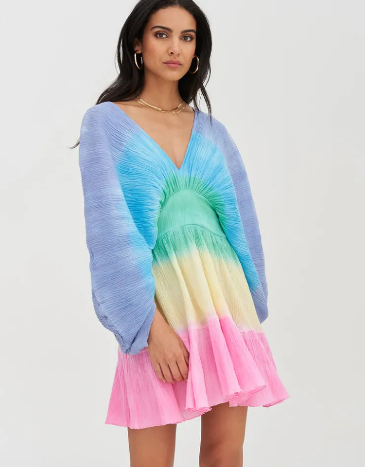 Pitusa Mini Crinkle Clara Dress - Brights Outlet