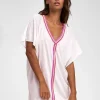 Pitusa Mini Pima Abaya Dress - White Best