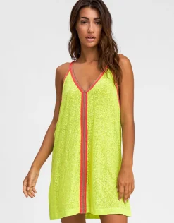 Pitusa Mini Sundress - Lemon Clearance