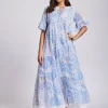 Iconique Miriam Maxi Dress - Blue Fashion