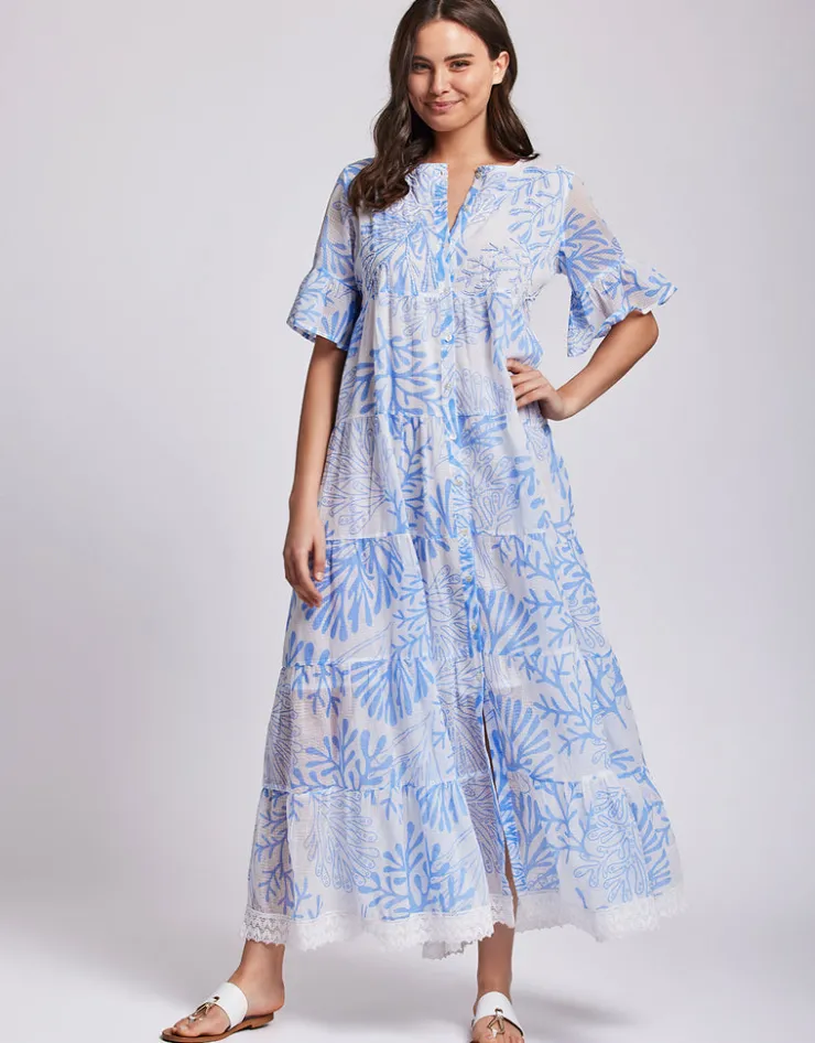 Iconique Miriam Maxi Dress - Blue Fashion